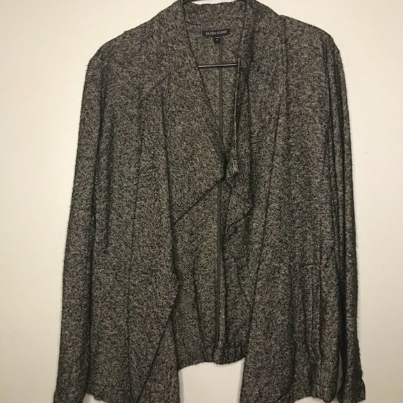 Eileen Fisher Drop Front Jacket with Pockets Size M - Picture 11 of 11